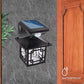 مصباح جداري يعمل بالطاقة الشمسية بتقنية LED مزود بمستشعر حركة للحديقة Applique murale solaire LED avec capteur de mouvement