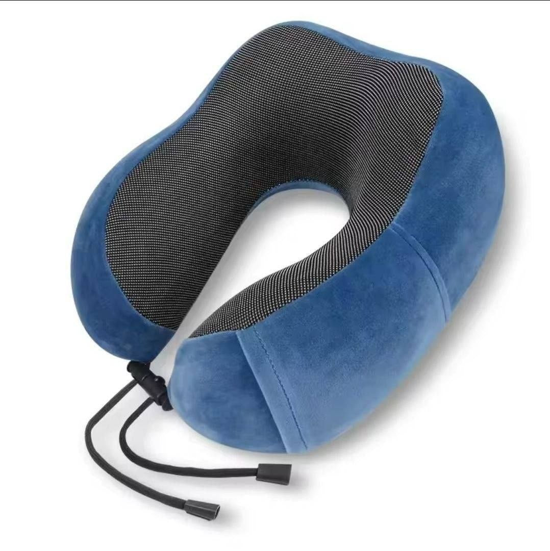 وسادة سفر من إسفنج الذاكرة، وسادة رقبة مريحة على شكل حرف U Oreiller de voyage ergonomique en mousse à mémoire