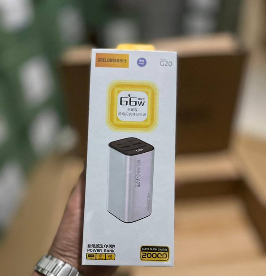 Power bank 20000mAh 66W Model G20