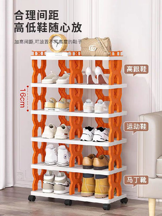 Shoe rack  X-Tower Max Double-Sided Shoe Rack with Wheels خزانة أحذية