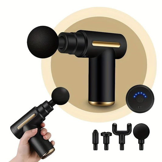 مسدس التدليك الاحترافي 4في 1 Pistolet de massage professionnel 4 en 1