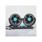 Ventilateur de refroidissement de voiture avec double conception 360