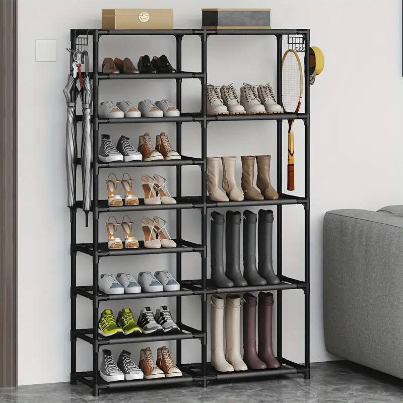 رف أحذية من 9 طبقات Meuble à chaussures à 9 niveaux