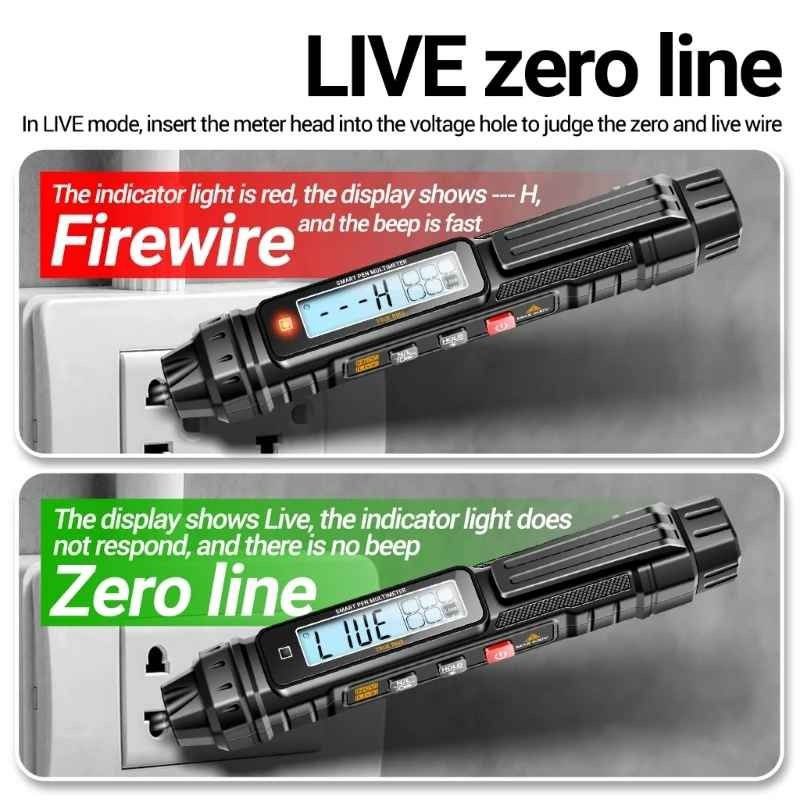 Multimètre numérique type stylo, جهاز قياس متعدد رقمي على شكل قلم