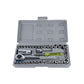 مجموعة مفاتيح ربط مزدوجة 40 قطعة 40Pc Combination Socket Wrench Set Jeu de 40 clés à douille mixtes