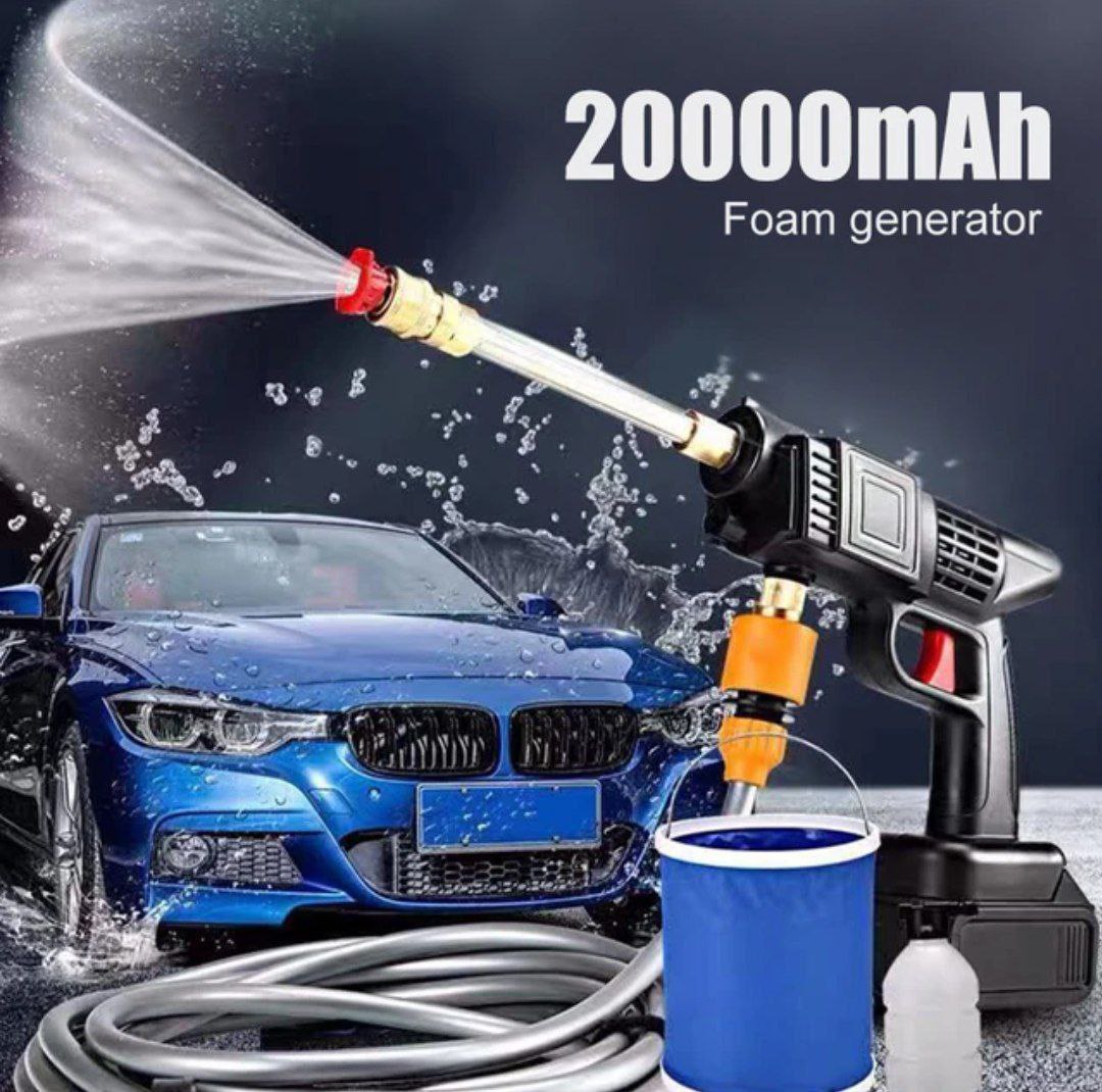 High pressure Washer 30000mAh 2Batteries