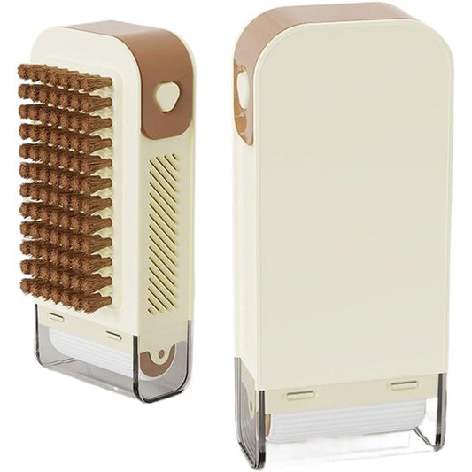 brosse de nettoyage multifonction علبة صابون متعددة الوظائف مع فرشاة مدمجة ورول رغوي