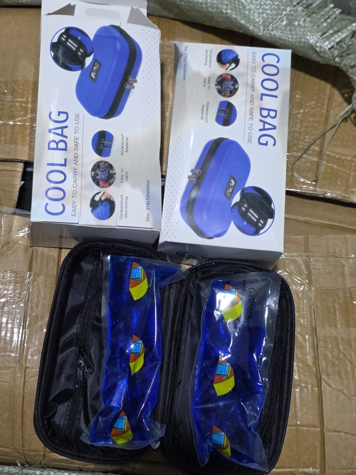 sac isotherme portable Pochette thermique كم حراري مزود بشاشة عرض درجة الحرارة