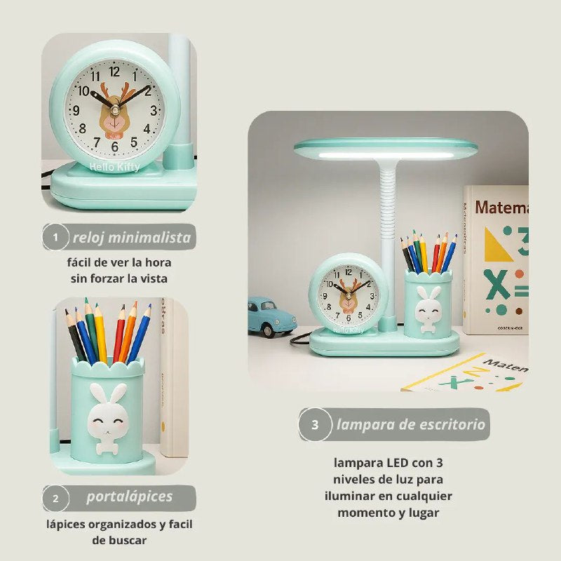 مصباح مكتبي LED للأطفال Lampe de bureau à LED multifonctionnelle