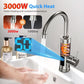 Robinet thermostatique électrique, chauffe eau instantané صنبور ترموستاتي كهربائي، سخان مياه فوري للمطبخ والحمام