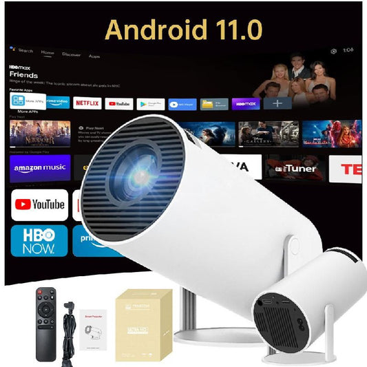 HY300 Android Projector بروجكتور ذكي يعمل بنظام أندرويد
