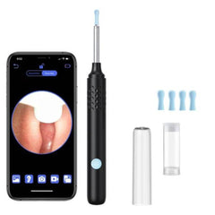 منظف الأذن الذكي مع كاميرا واي فاي عالية الدقة Smart visual ear stick Nettoyeur d’oreilles intelligent avec caméra HD WiFi