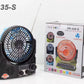 FP-335-S Ventilateur de camping solaire 12000mAh