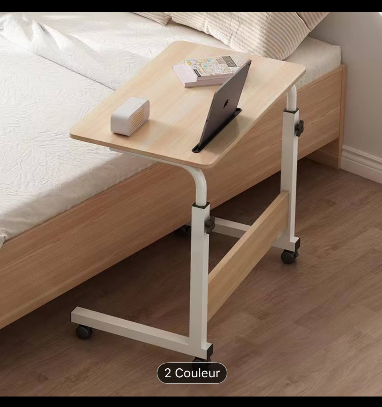 Table Bureau PC portable, Bureau Debout, Hauteur Réglable مكتب للكمبيوتر المحمول، مكتب للوقوف، ارتفاع قابل للتعديل