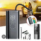 Inflateur de pneu Compresseur d'air portable, pompe à air sans fil pour pneus de voiture منفاخ إطارات محمول، ضاغط هواء، مضخة هواء لاسلكية لإطارات السيارات