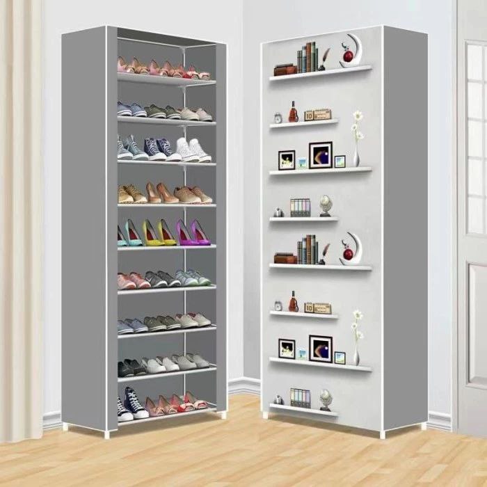10Single row Zipper shoe cabinet
