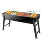 شواية فحم محمولة، مثالية للنزهات والتخييم Barbecue portable au charbon de bois
