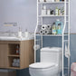 Toilet rack Étagère de Salle de Bain 3 Niveaux au-dessus des Toilettes رف حمام ثلاثي الطبقات فوق المرحاض