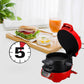 محمصة محمولة للسندويشات والهامبرغر والعجة والفطائر Grille-pain portable pour sandwich, hamburger, omelette, crèpes
