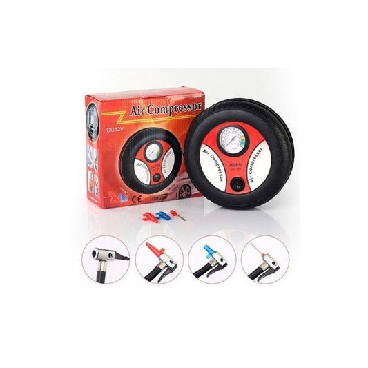 Air Compressor Gonfleur De Pneus voitures Mini Pompe à Air Electrique مضخة هواء كهربائية صغيرة