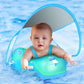 عوامة قابلة للنفخ للمسبح مع مظلة، للأطفال، عوامة للرضع Bouée gonflable avec auvent, pour enfants
