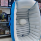 Baignoire gonflable pour bébé ,portable pour bébé avec pompe à air حوض استحمام قابل للنفخ للأطفال ,محمول للأطفال مزود بمضخة هواء