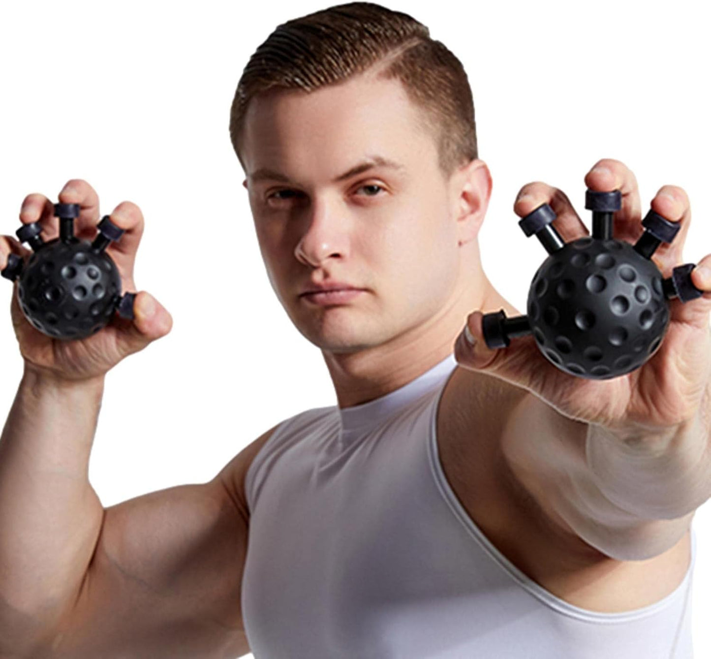 Balle de musculation ultime pour les doigts et les mains, à haute résistance جهاز تدريب قوة الأصابع كرة قبضة مقاومة شديدة لتمرين الأصابع وتقوية اليد