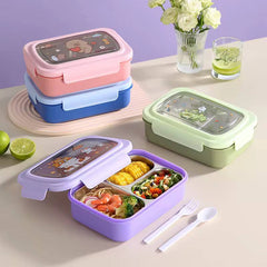 Lunch box 1100 مل علبة غداء بينتو للأطفال من البلاستيك PP عالي الجودة