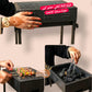 Barbecue à charbon rectangulaire portable شواية فحم مستطيلة محمولة