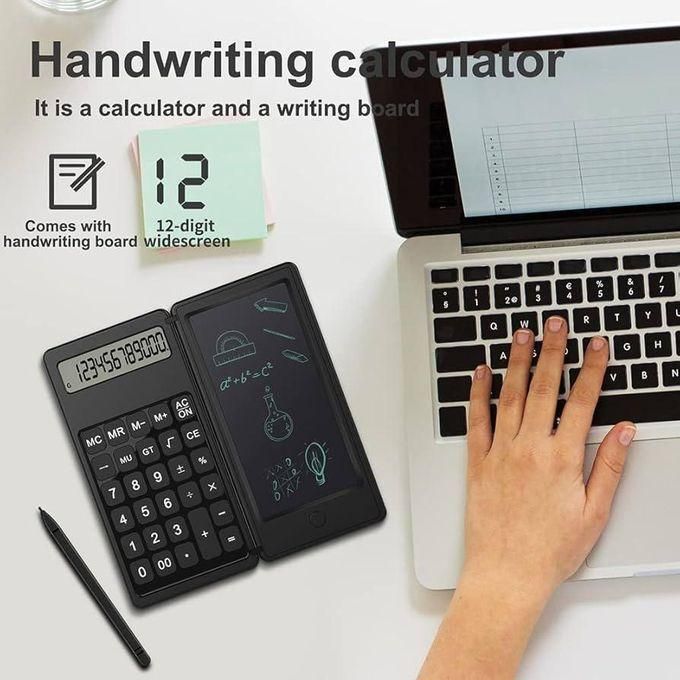 آلة حاسبة مكتبية مزودة بلوحة إلكترونية مكونة من 12 رقمًا Calculatrice de Bureau avec Ardoise Électronique 12 Chiffres