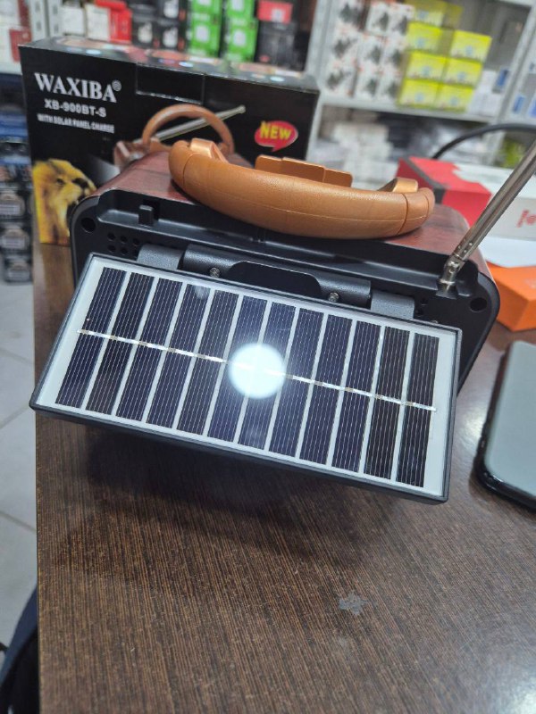 panneau solaire charge audio portable bureau lampe