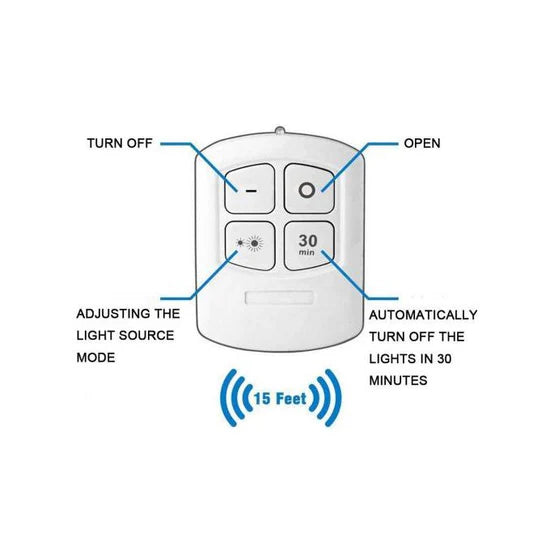 Kits lumière LED Lampe intelligente sans fil veilleuse avec télécommande مجموعات إضاءة LED، مصباح ذكي لاسلكي، ضوء ليلي مع جهاز تحكم عن بعد