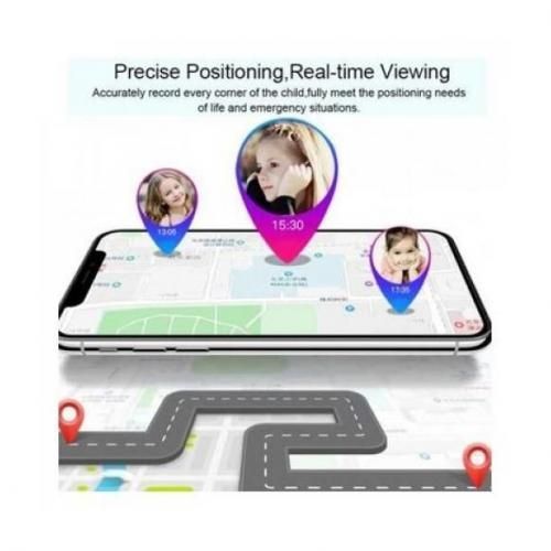 Montre intelligente connectée enfant Smart watch GPS-Camera-SOS-SIM