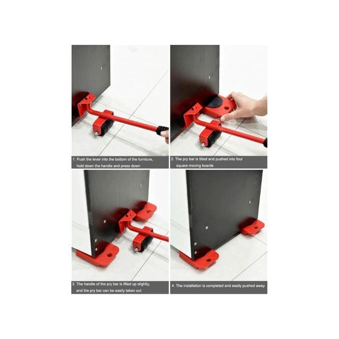مجموعة أدوات نقل الأثاث الثقيل Ensemble d'outils de déménagement de meubles lourds