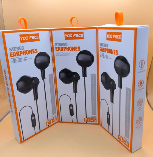 YOO FACE Stereo Earphones EH-5