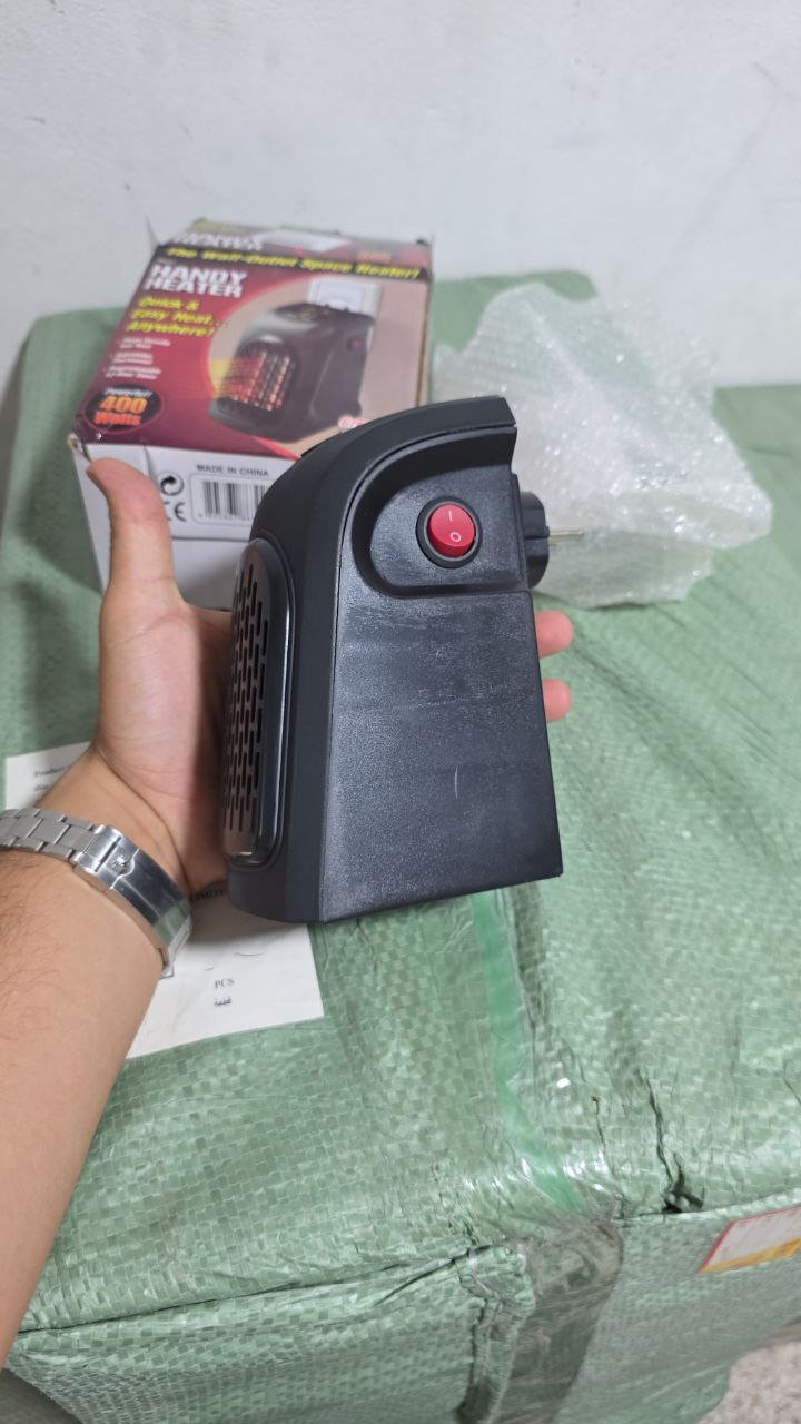 Handy heater Wall outlet space 400W Chauffageمدفأة صغيرة واقتصادية محمولة  400واط