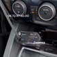 Chargeur téléphone rapide pour voiture 4-en-1 avec Câble Télescopique