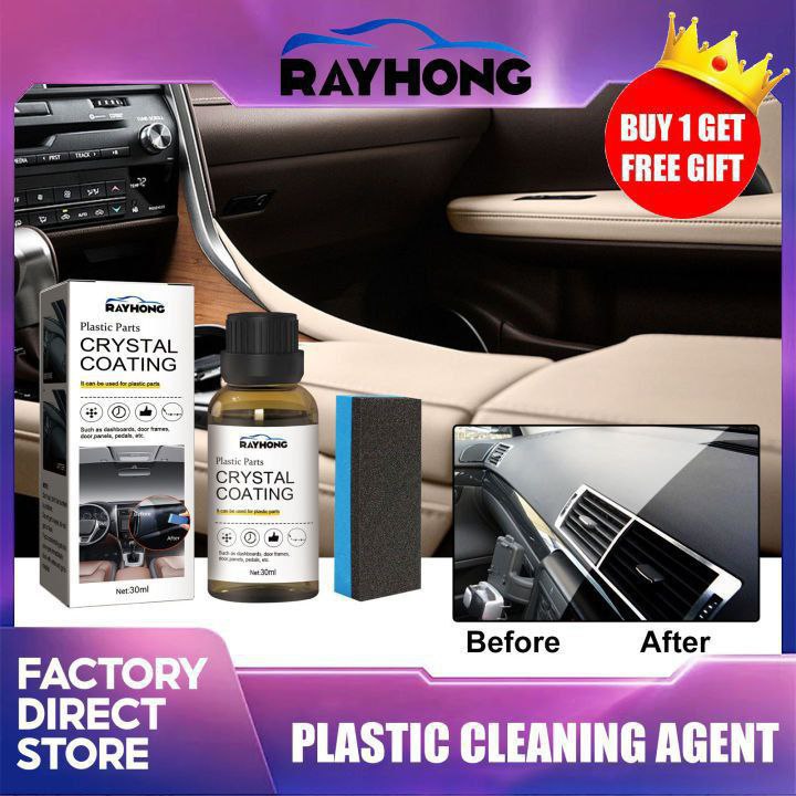 Crystal Coating Revêtement Cristal pour Voiture طلاء كريستالي للسيارات، طلاء كريستالي للأجزاء البلاستيكية