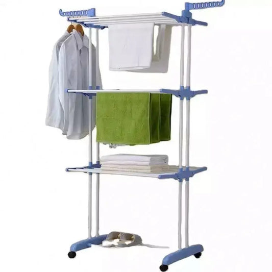 منشر غسيل عملاق نشار الملابس نشارة تجفيف Porte-linge roulant