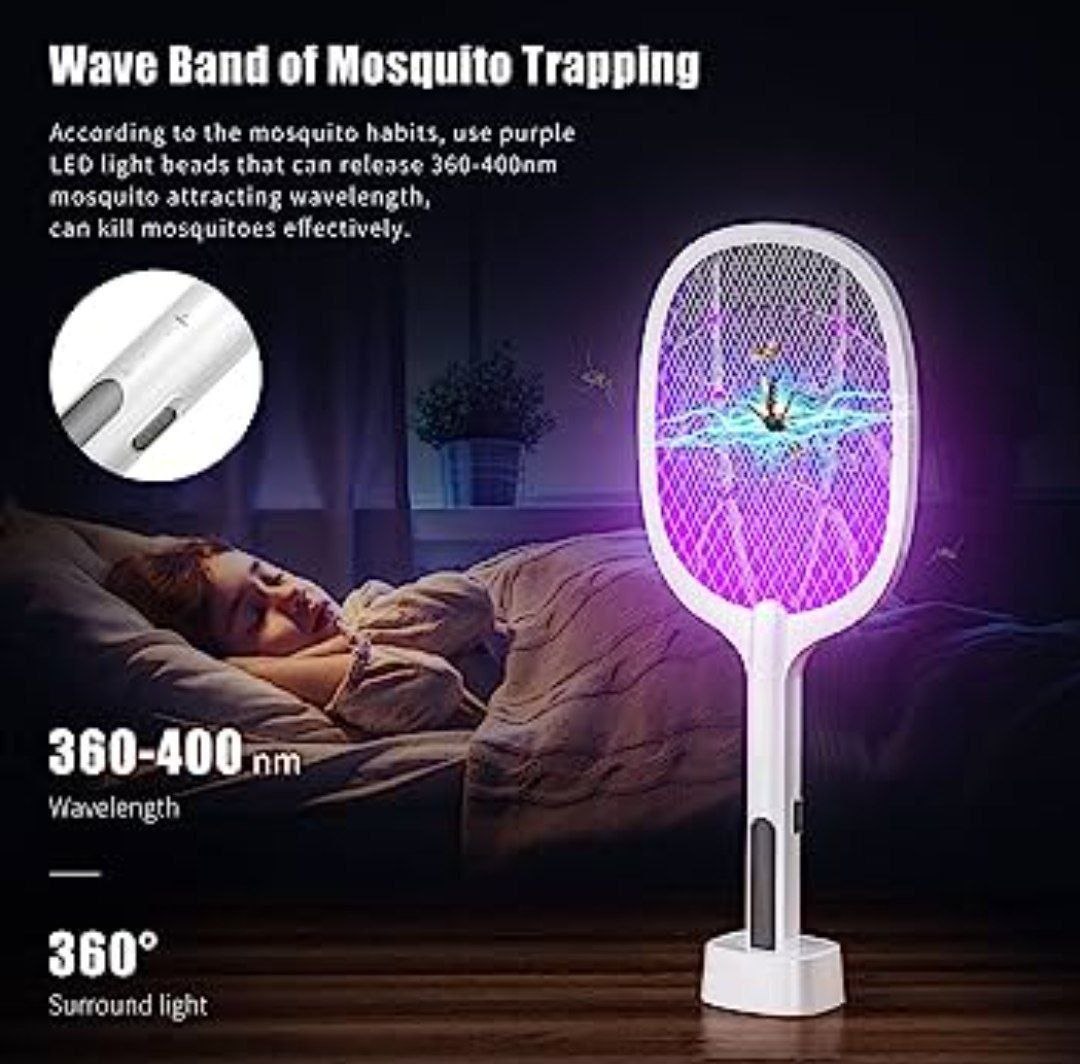 Raquette électrique anti-moustiques مضرب ناموس كهربائي
