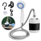 Pompe de douche électrique Portable Outdoor Showe camping مضخة دش كهربائية USB من Aste، دش تخييم