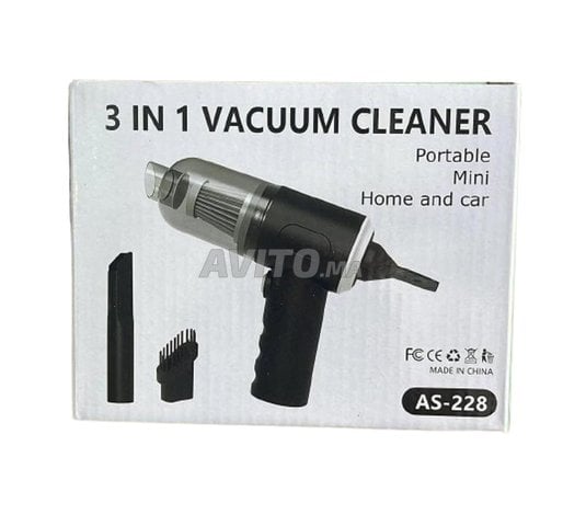 3in1 Vacuum cleaner portable mini voiture maison AS-228 مكنسة كهربائية 3 في 1 محمولة صغيرة للسيارة AS-228