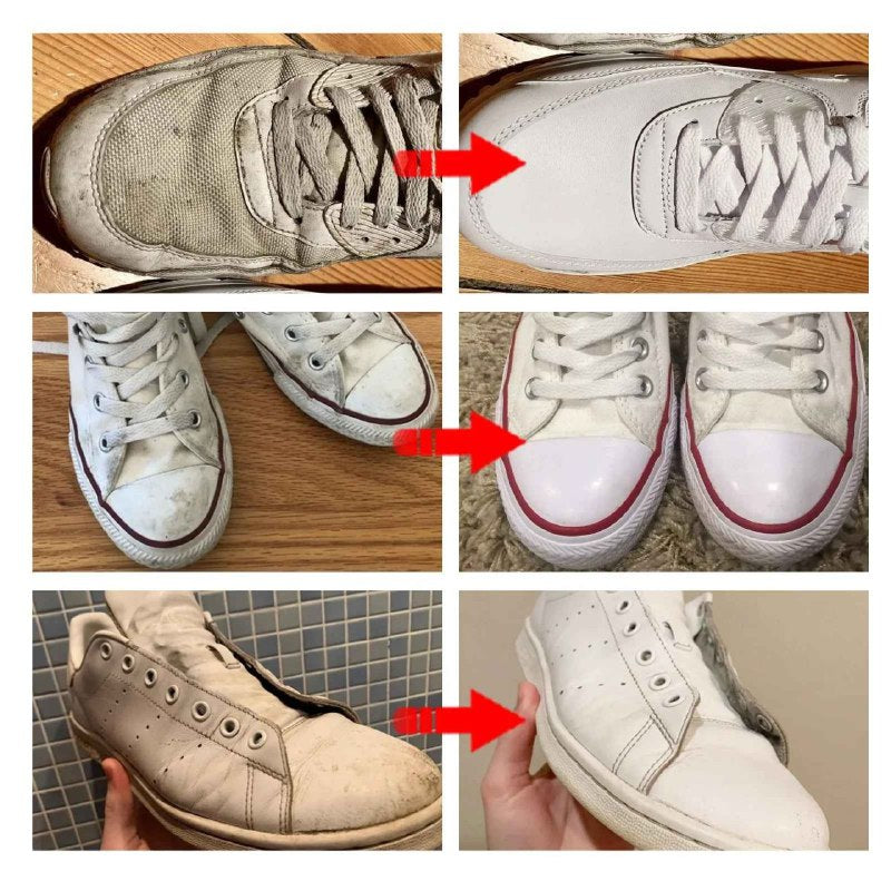 crème nettoyante pour chaussures blanches كريم تنظيف الأحذية البيضاء