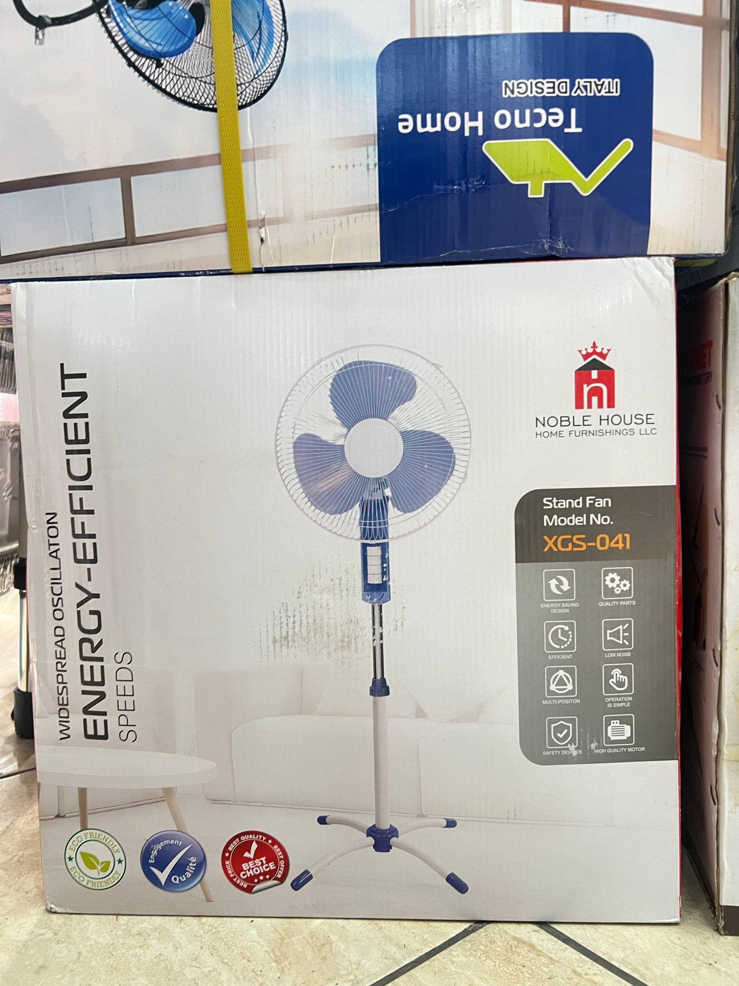 XGS-041 Ventilateur de Piédestal مروحة عمودية