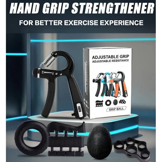 Kit de Renforcement de la Prise Adjustable Grip Grip Ball قبضة قابلة للتعديل مجموعة تقوية القبضة