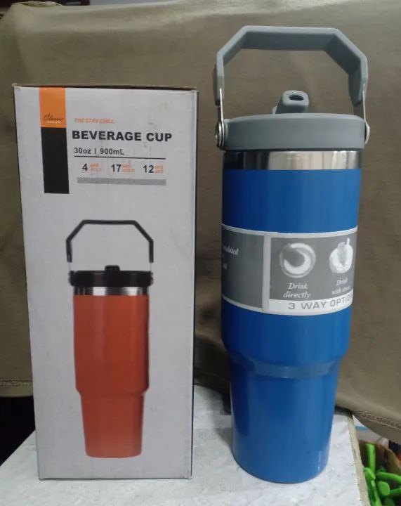 كوب مشروب Beverage Cup gobelet à boisson Termos Tumbler Viral 900mL