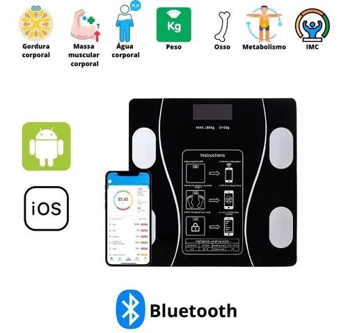 ميزان ذكي بتقنية البلوتوث Balance connectée avec technologie Bluetooth