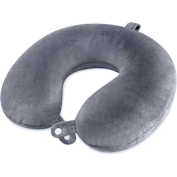 وسادة سفر مريحة Oreiller de voyage 100% pure mousse à mémoire de forme pour voyage