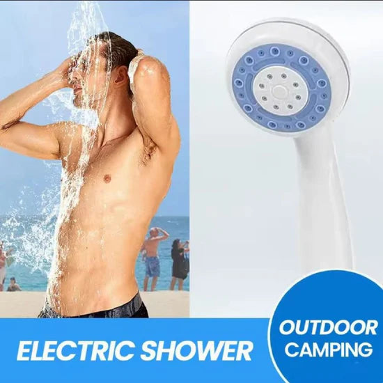 Pompe de douche électrique Portable Outdoor Showe camping مضخة دش كهربائية USB من Aste، دش تخييم