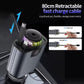 شاحن سيارة 5 في 1 بقوة 45 واط مع كابلات قابلة للسحب Chargeur de Voiture 45W 5-en-1 avec Câbles Rétractables